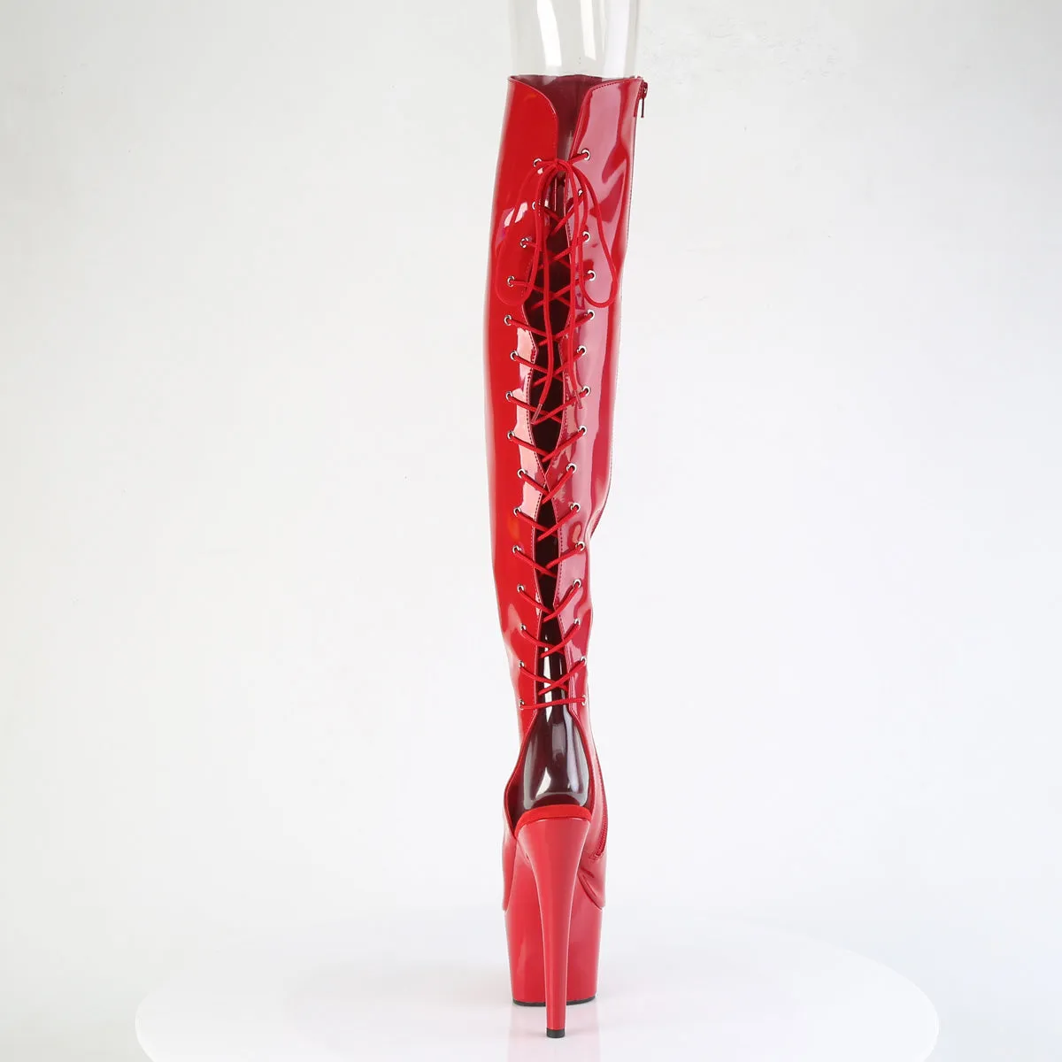 ADORE-3019HWR Pleaser Red Sexy Platform Shoes (Pole Dancing Heels)