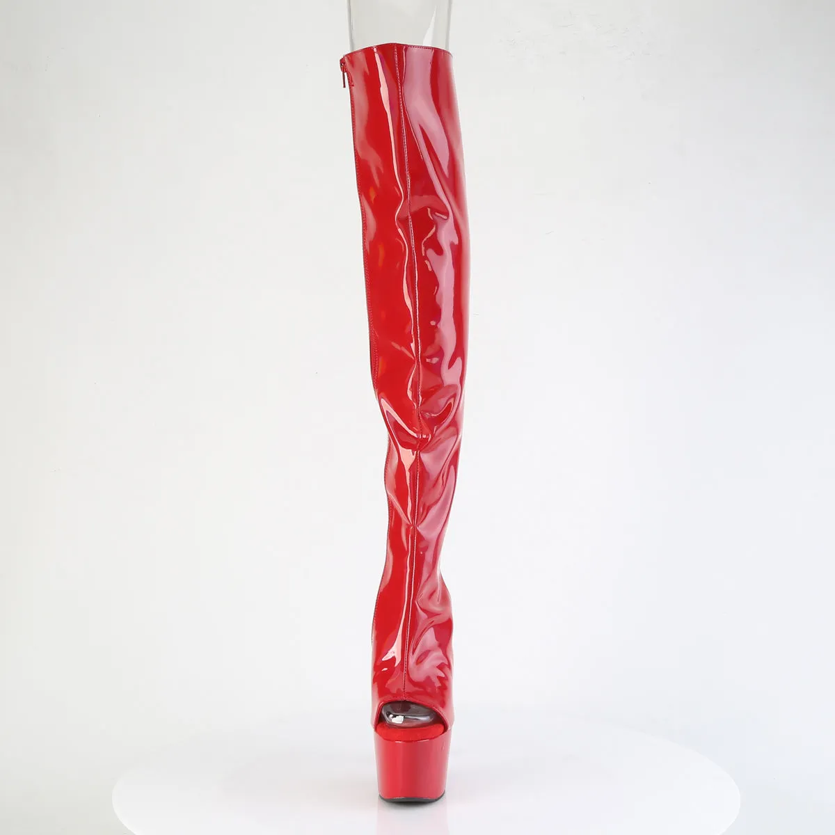 ADORE-3019HWR Pleaser Red Sexy Platform Shoes (Pole Dancing Heels)