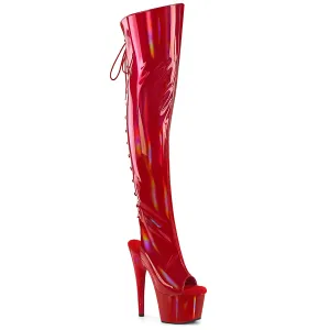 ADORE-3019HWR Pleaser Red Sexy Platform Shoes (Pole Dancing Heels)