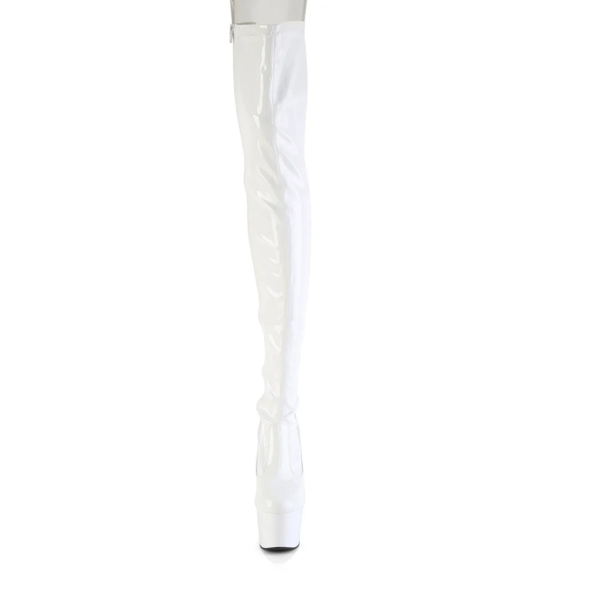 ADORE-3850 Pleaser White Sexy Platform Shoes (Pole Dancing Heels)