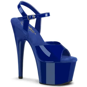 ADORE-709 Pleaser Royal Blue Sexy Platform Shoes (Pole Dancing Heels)