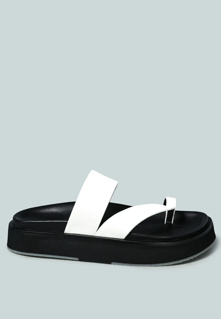 Bullock Slip-On Leather Sandal