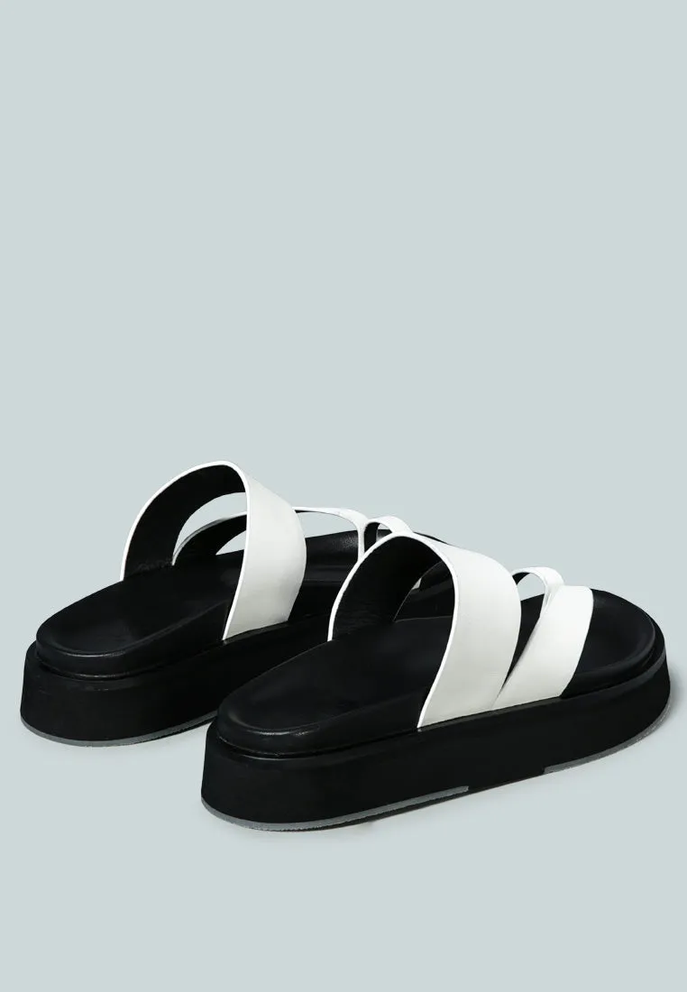 Bullock Slip-On Leather Sandal