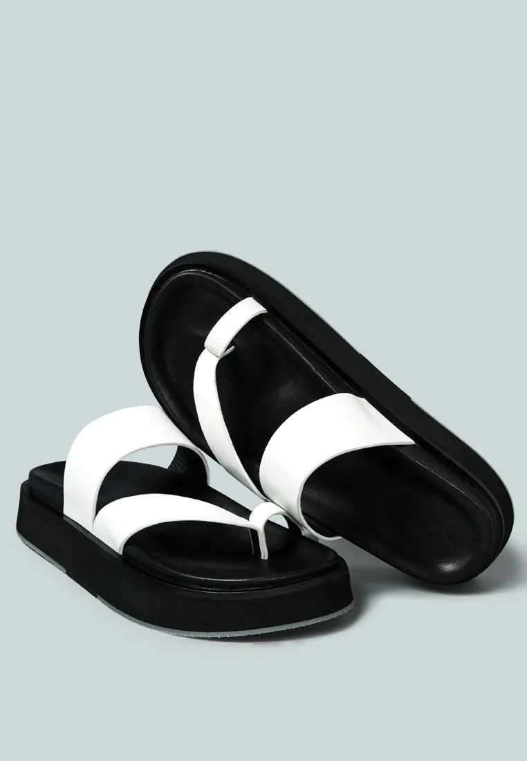 Bullock Slip-On Leather Sandal