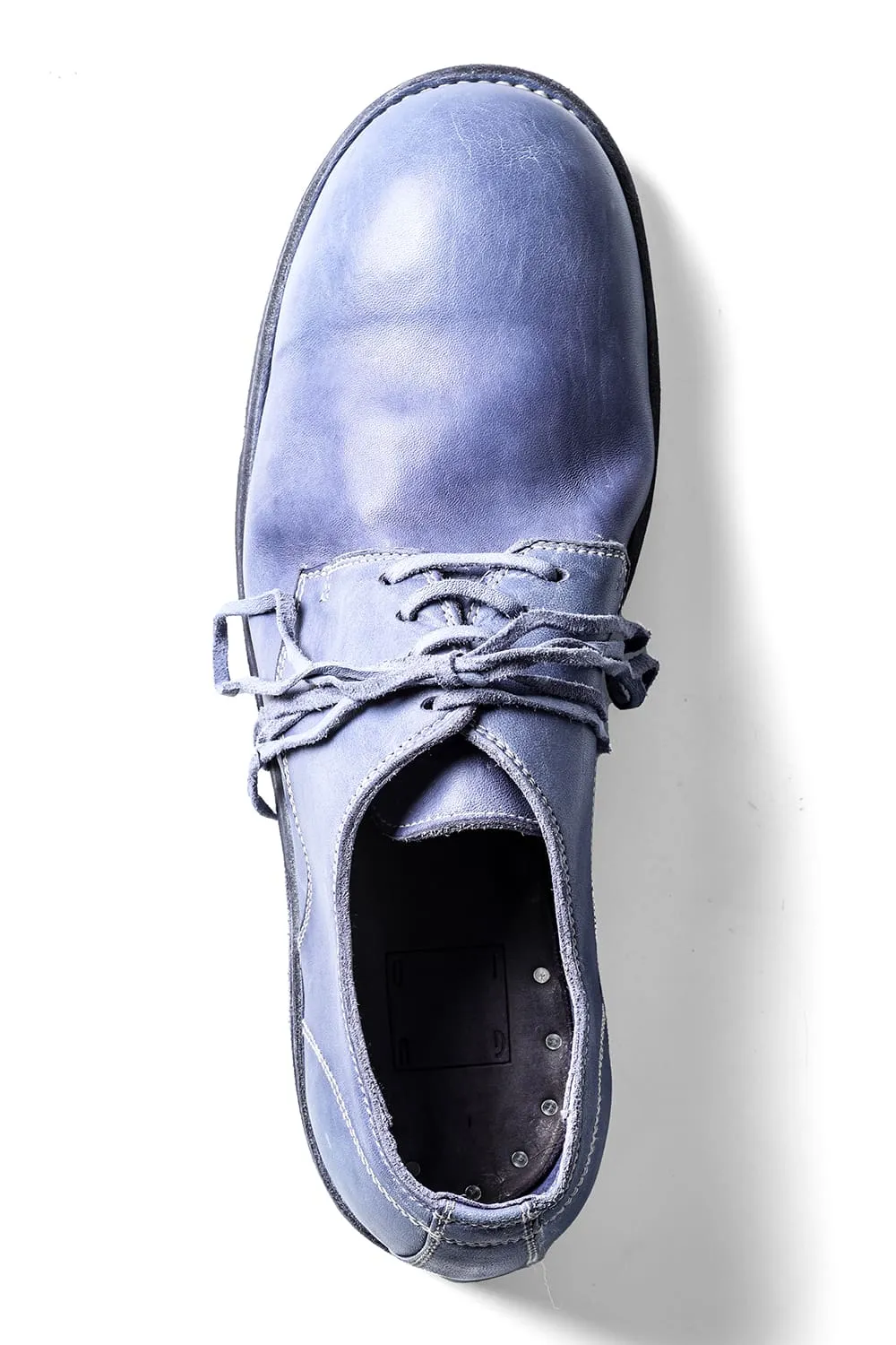 Classic Derby Shoes Laced Up Single Sole - Horse Full Grain - 992X CO99T