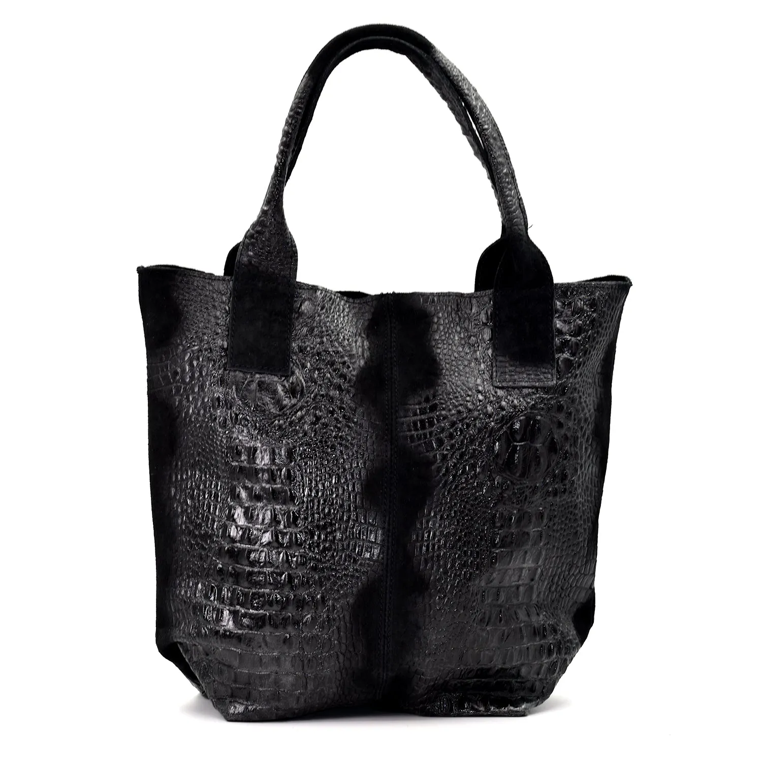 Crocodile tote bag