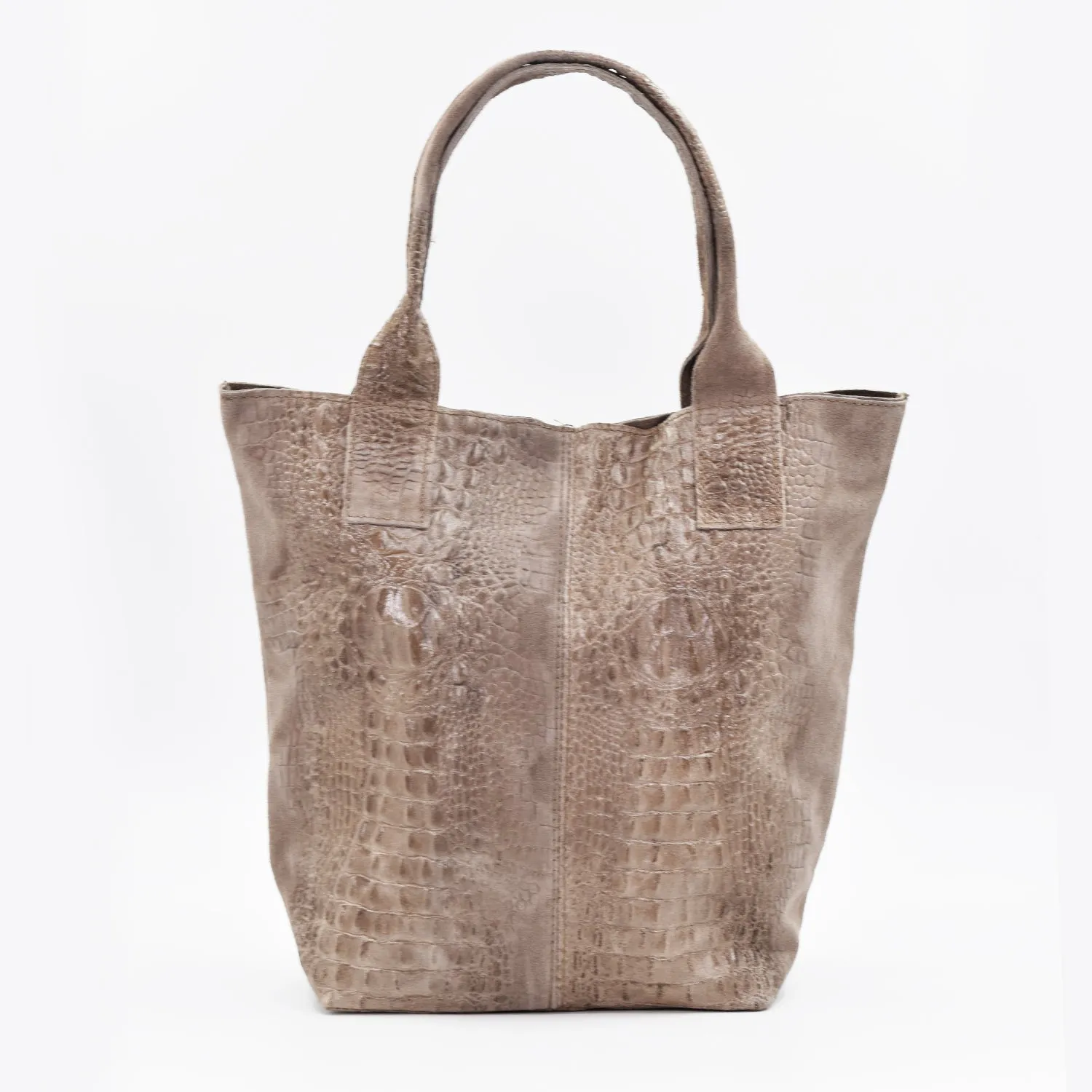 Crocodile tote bag