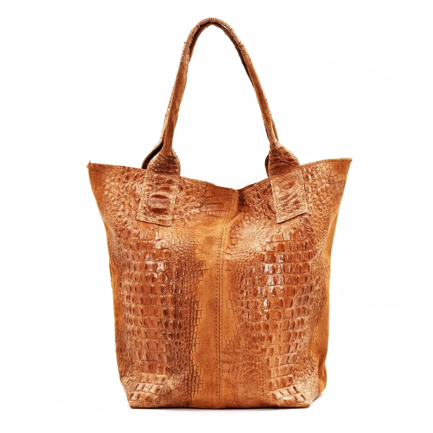 Crocodile tote bag