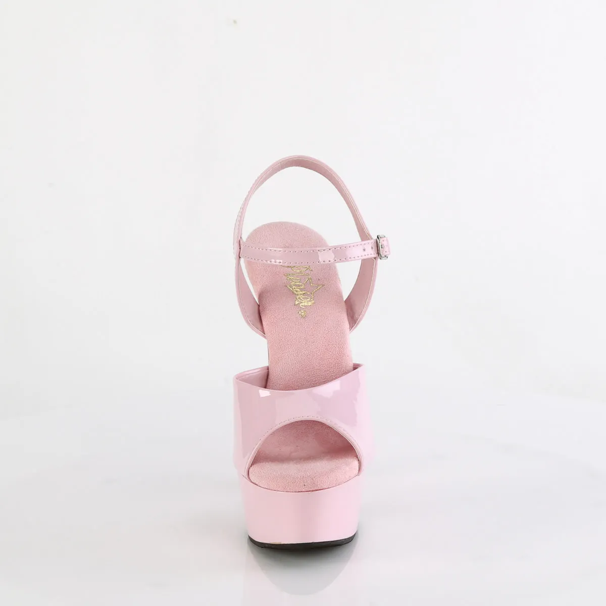 DELIGHT-609 Pleaser Baby Pink Patent Sexy Platform Shoes (Pole Dancing Heels)