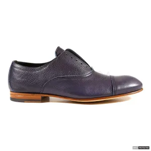 Dino Bigioni Designer Shoes Men's Italian Mustang Asport Dark Indigo Loafers (DB1002)
