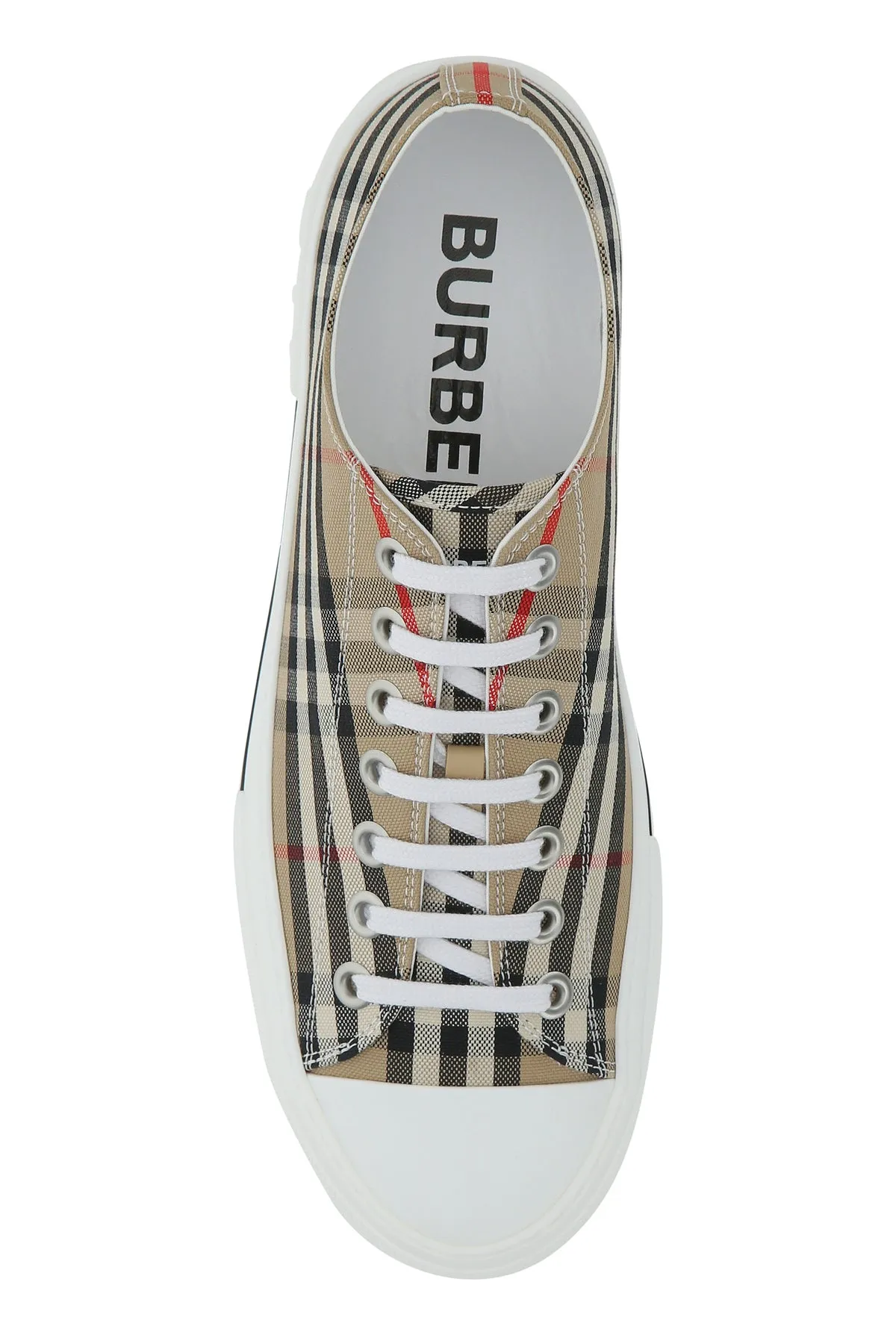 Embroidered canvas sneakers