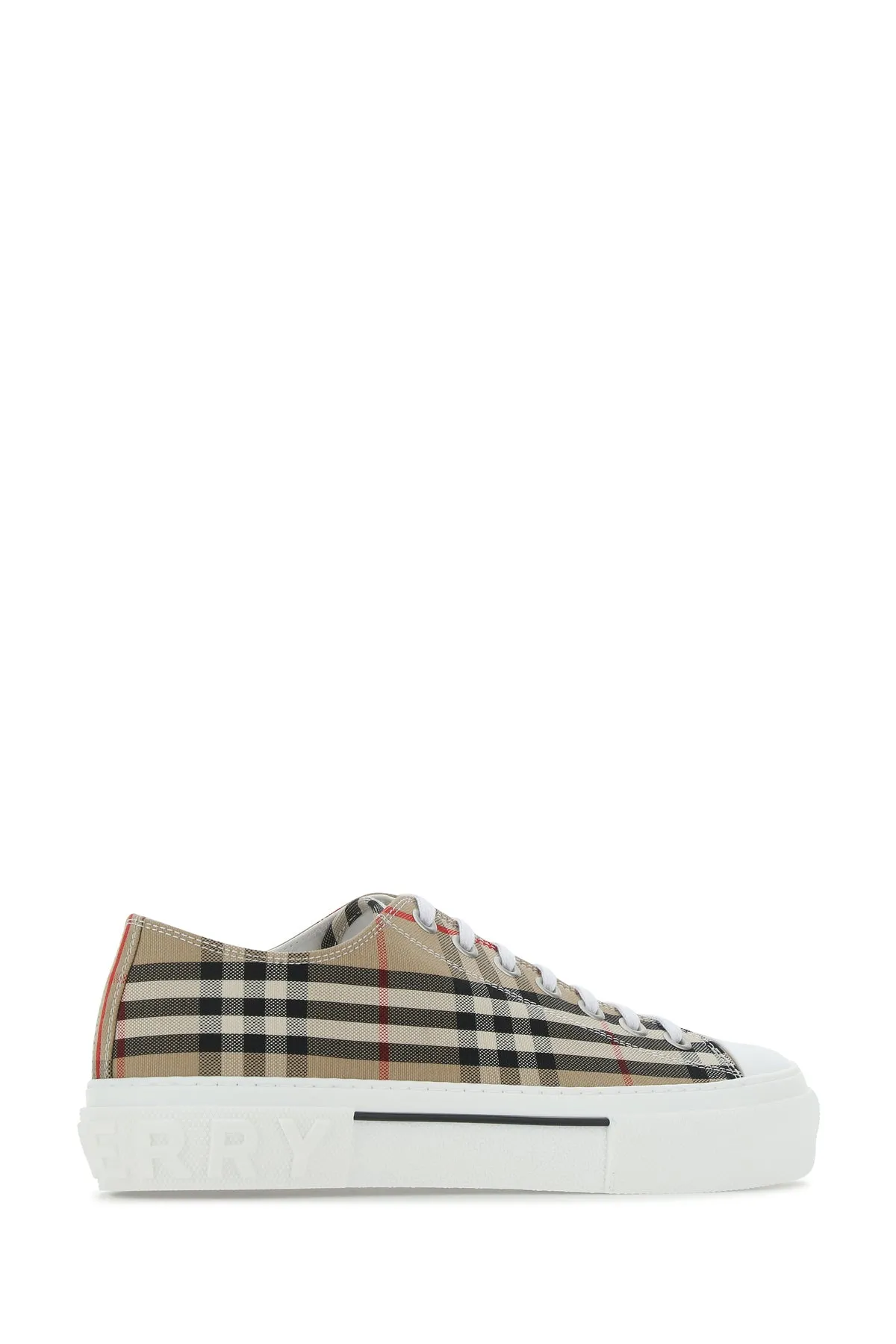 Embroidered canvas sneakers
