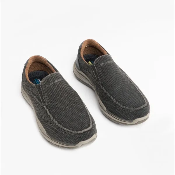EXPECTED 2.0 - COWEN Mens Slip-On Moccasin Black