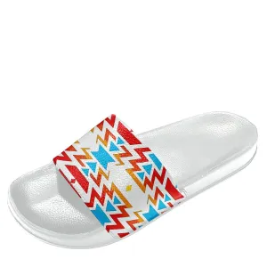 Fire Colors and Sky Slide Sandals