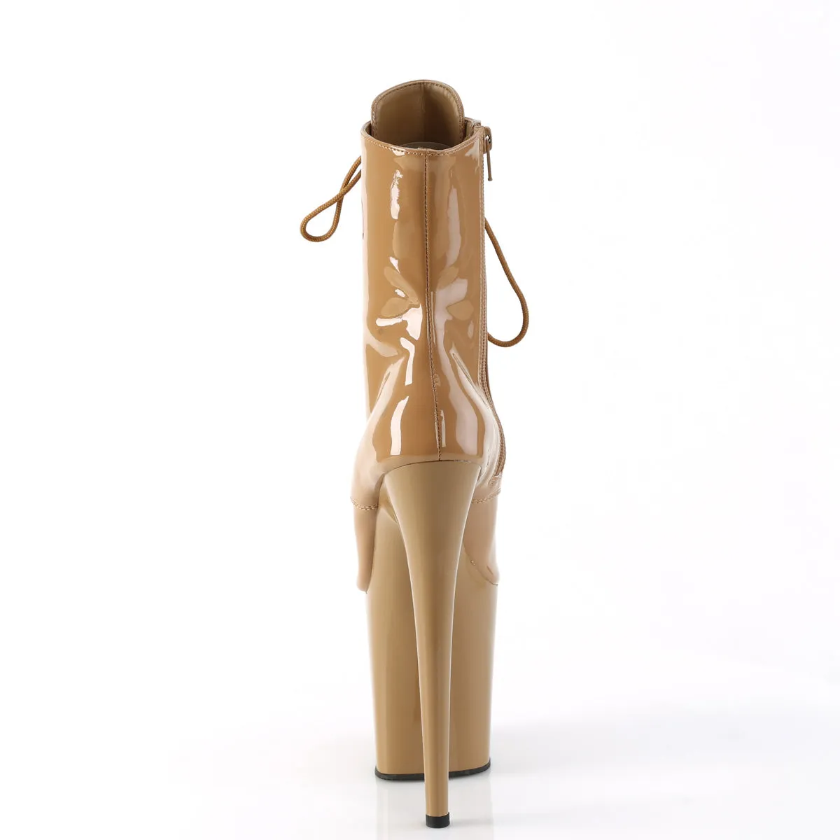 FLAMINGO-1021 Pleaser Toffee Pat/Toffee Sexy Platform Shoes (Pole Dancing Heels)