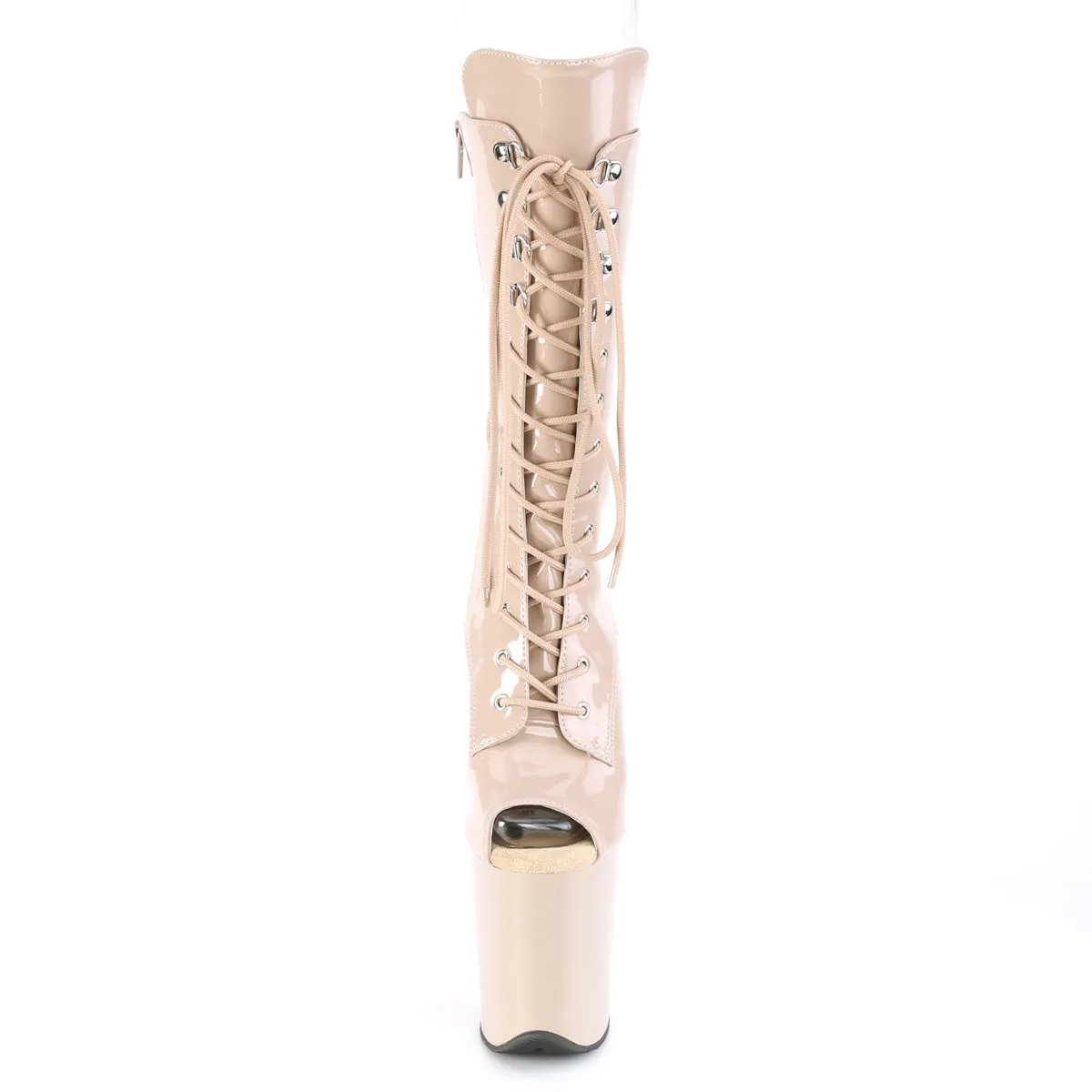 FLAMINGO-1051 Pleaser Nude Sexy Platform Shoes (Pole Dancing Heels)