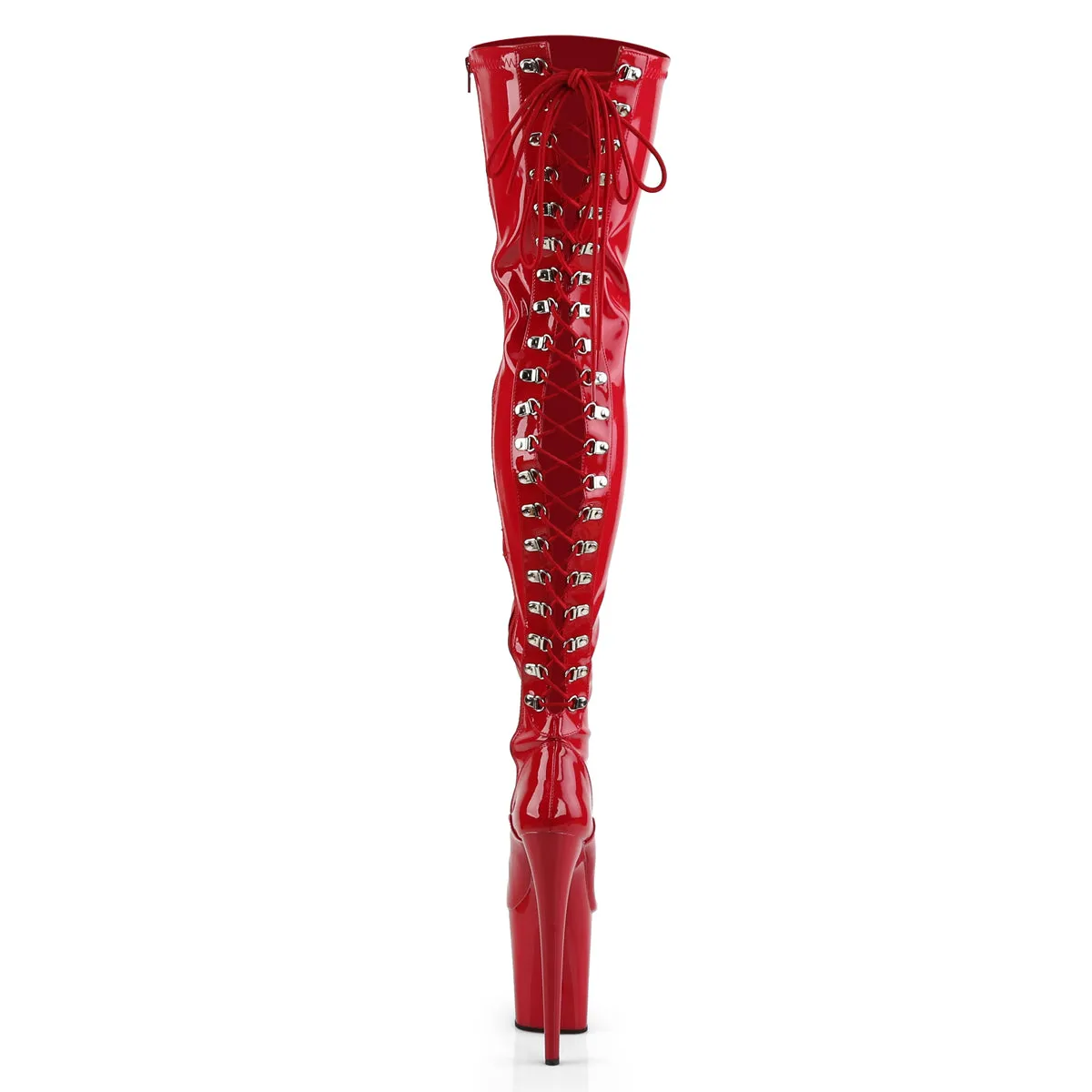 FLAMINGO-3063 Pleaser Red Sexy Platform Shoes (Pole Dancing Heels)