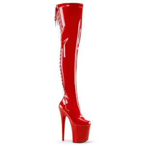 FLAMINGO-3063 Pleaser Red Sexy Platform Shoes (Pole Dancing Heels)