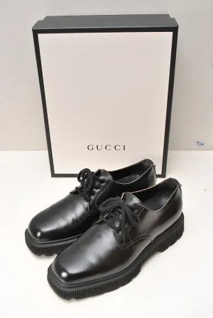 GUCCI DERBY LEATHER SHOES