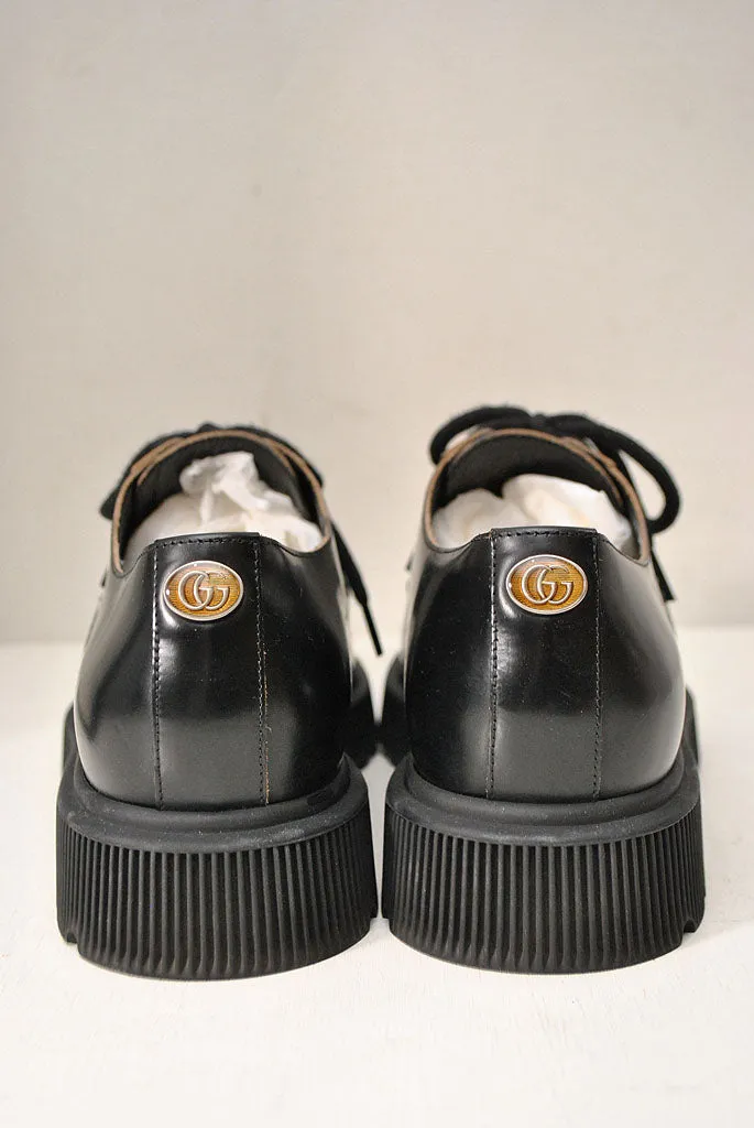 GUCCI DERBY LEATHER SHOES