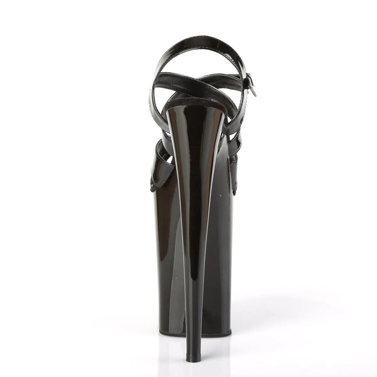 INFINITY-997 Pleaser Black Patent Sexy Platform Shoes (Pole Dancing Heels)