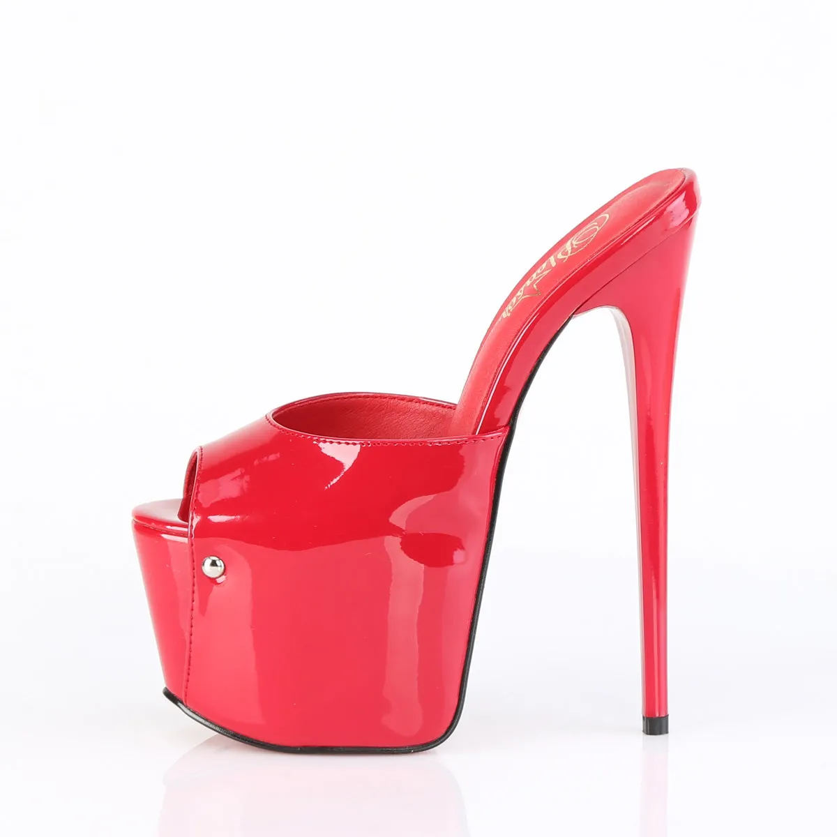 JUBILANT-01 Pleaser Red Patent Sexy Platform Shoes (Pole Dancing Heels)