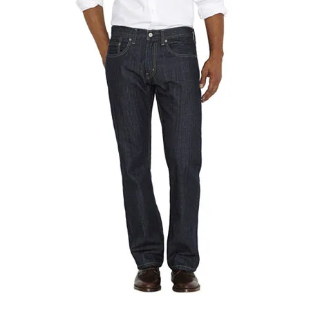 Levis 559 Mens Straight fit Relaxed Denim Jeans 30 / 34 Blue Solid