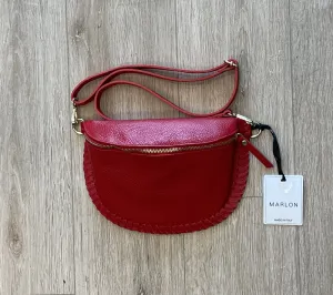 Loana Stitch Crossbody-Red