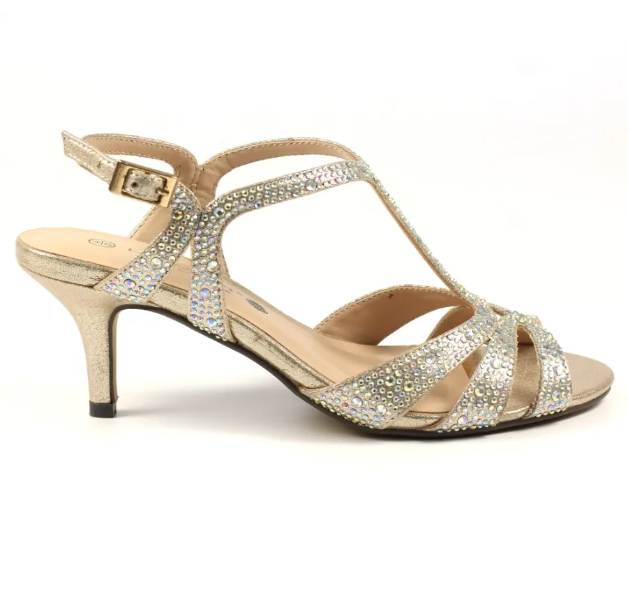 Lunar Womens Sandal Francie Gold