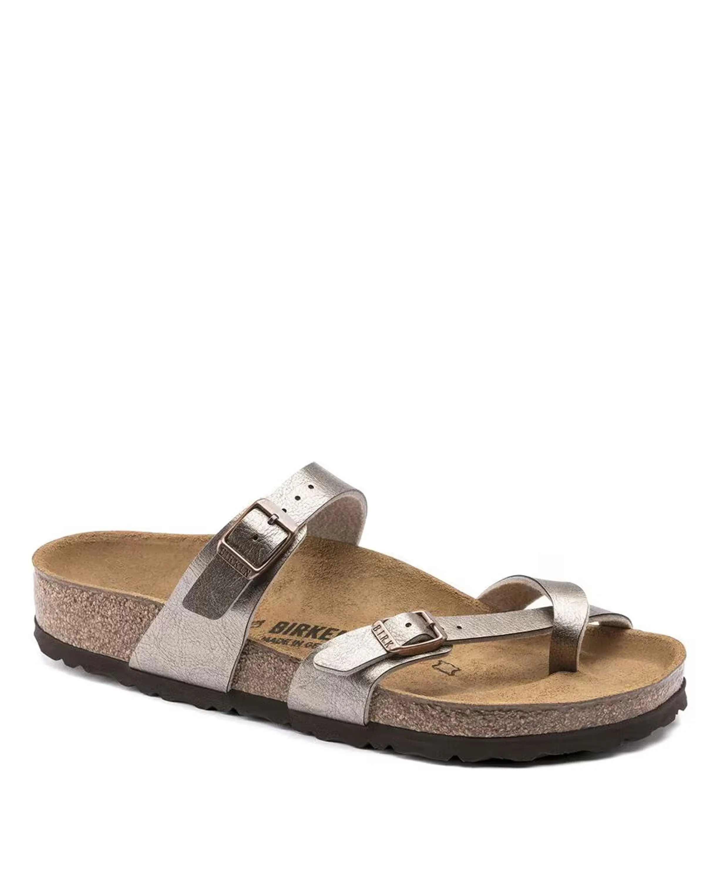Mayari Birko-Flor Sandals - Graceful Taupe