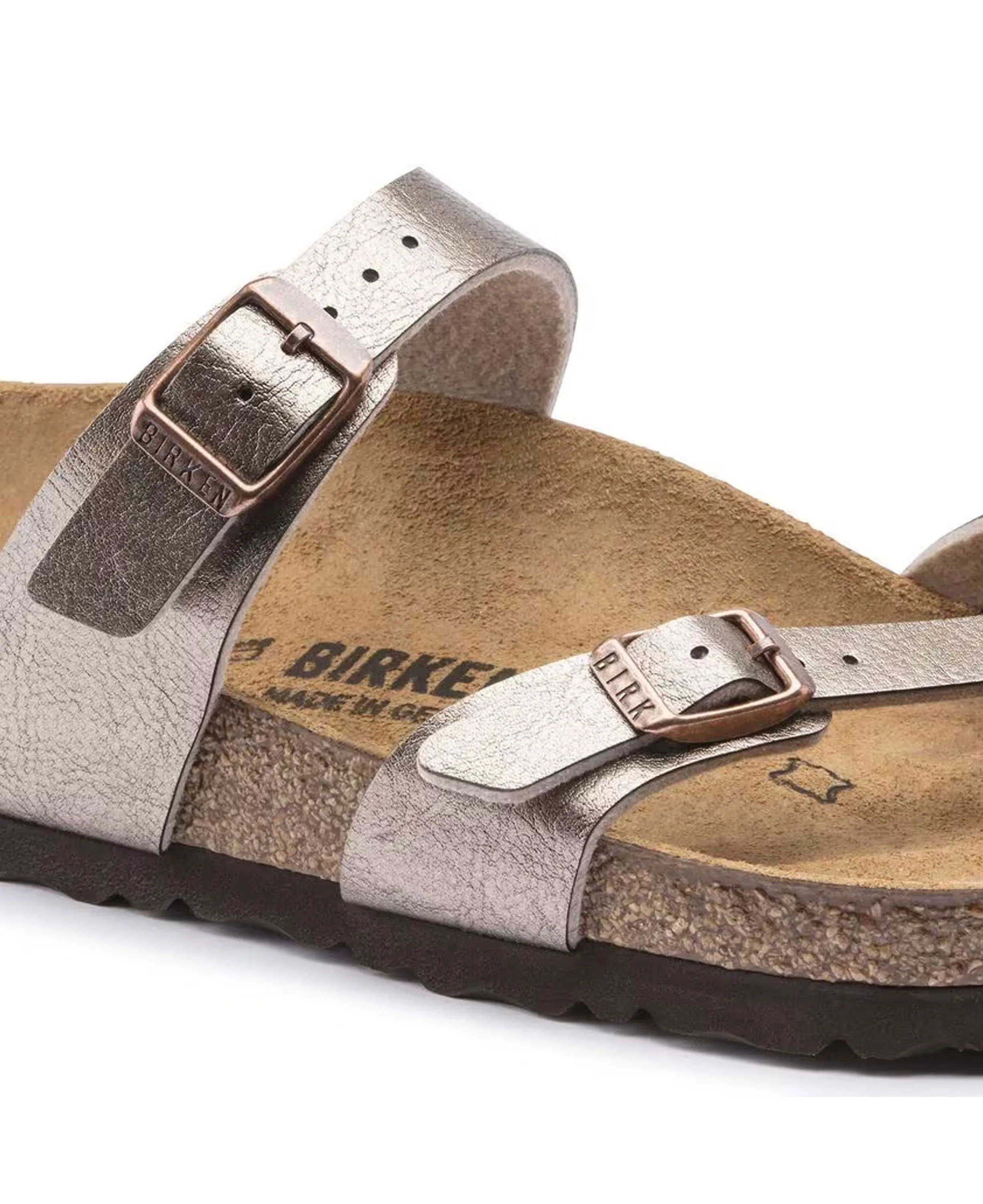 Mayari Birko-Flor Sandals - Graceful Taupe