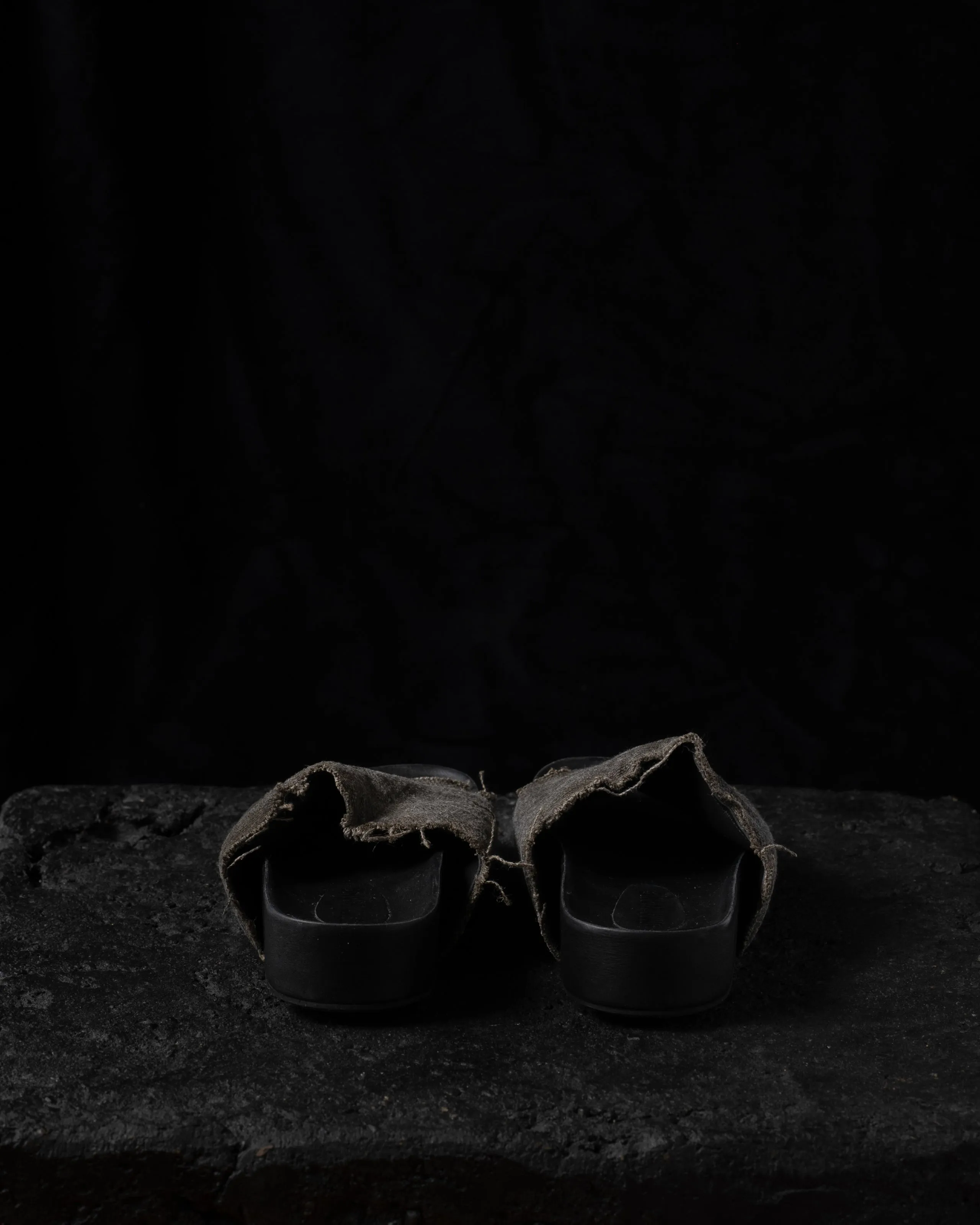 Mens Slide Army Green / Black