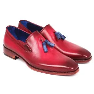Paul Parkman Men's Tassel Loafer Burgundy (ID#5141BUR)