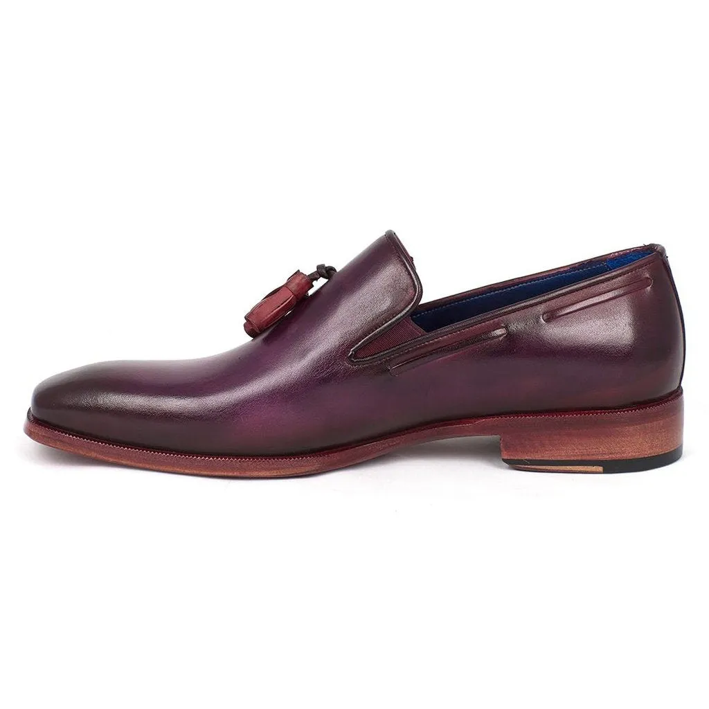 Paul Parkman Men's Tassel Loafer Purple (ID#5141PRP)