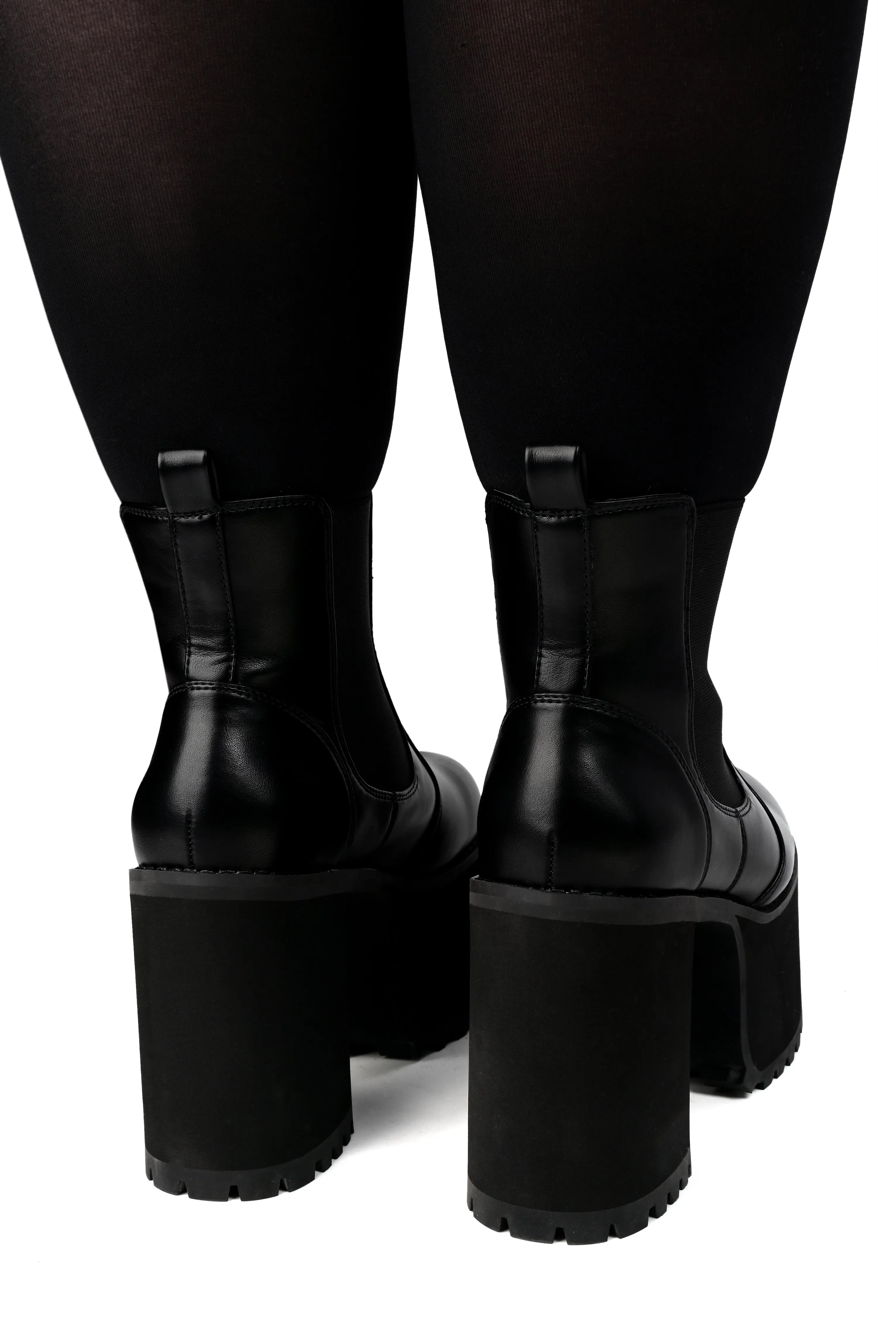 Platform Chelsea Boots