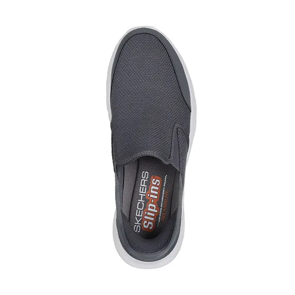 SKECHERS EQUALIZER 5.0 LIFESTYLE SHOES FOR MEN, CHARCOAL