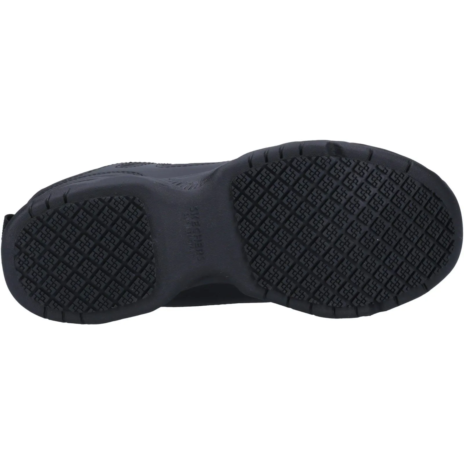 Skechers (GAR77200) Women's Work Relaxed Fit: Dighton - Bricelyn SR Safety Shoe in Black 3 to 9