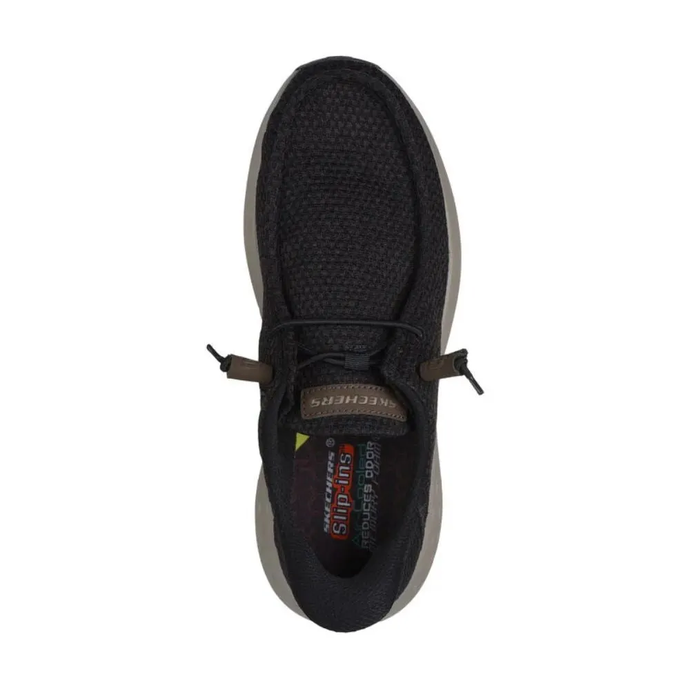 Skechers Mens Slip-ins Relaxed Fit Parson Arcadian - Chocolate