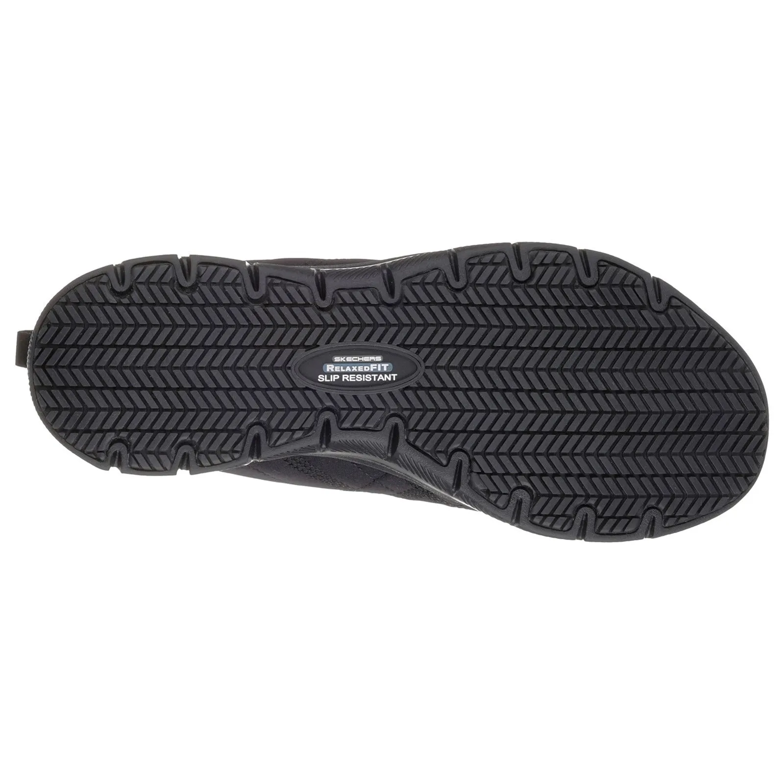 Skechers Womens Ghenter Srelt Occupational Trainers - Black