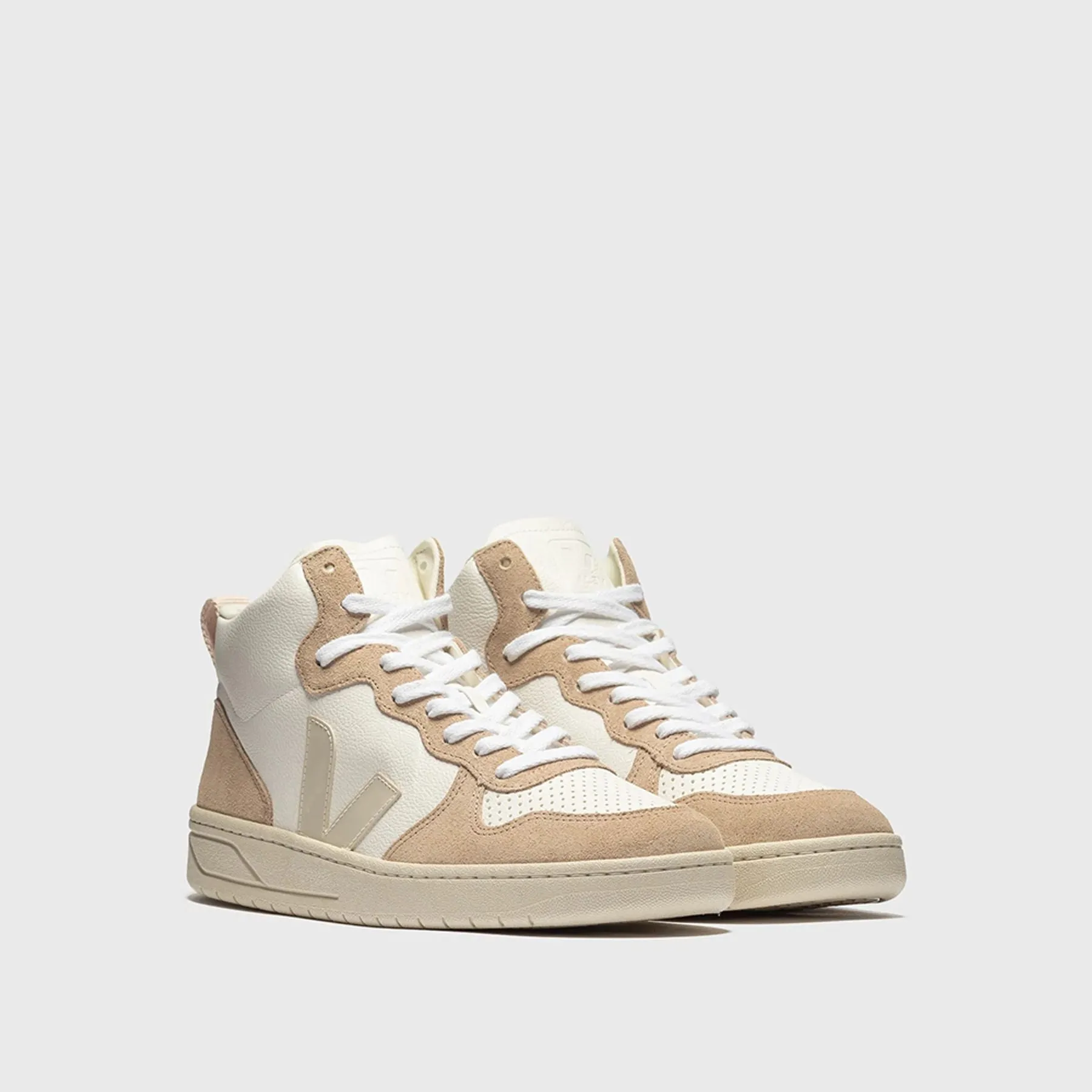 Sneakers V-15 - Veja - Cuir - Multi