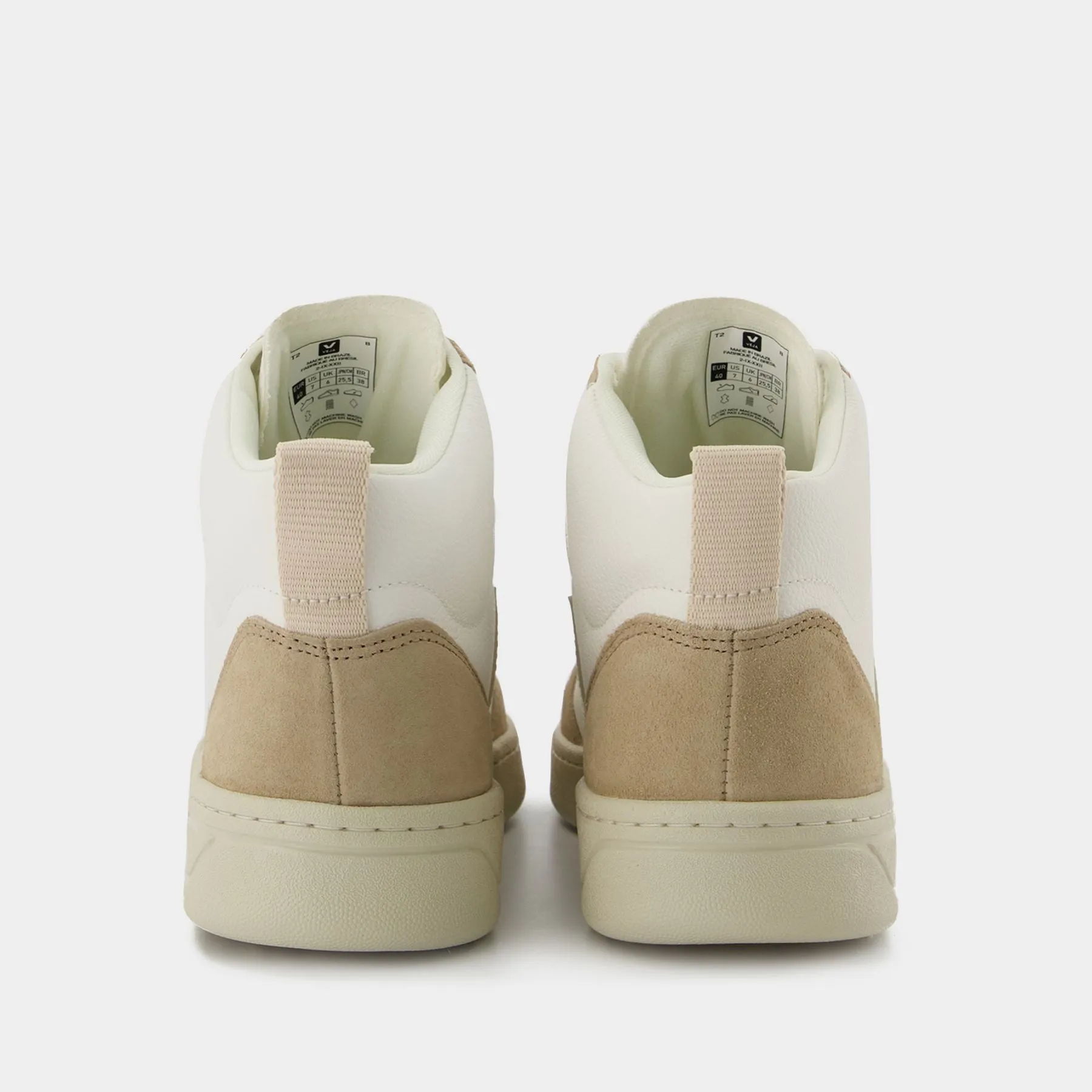 Sneakers V-15 - Veja - Cuir - Multi