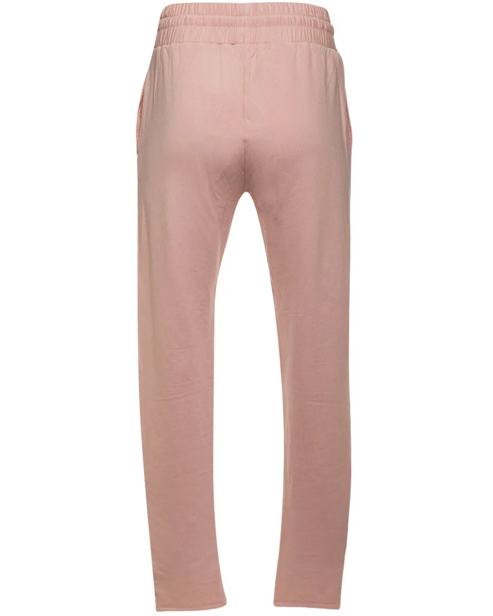 Soft Pink French Terry Drawstring Jogger