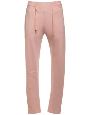 Soft Pink French Terry Drawstring Jogger