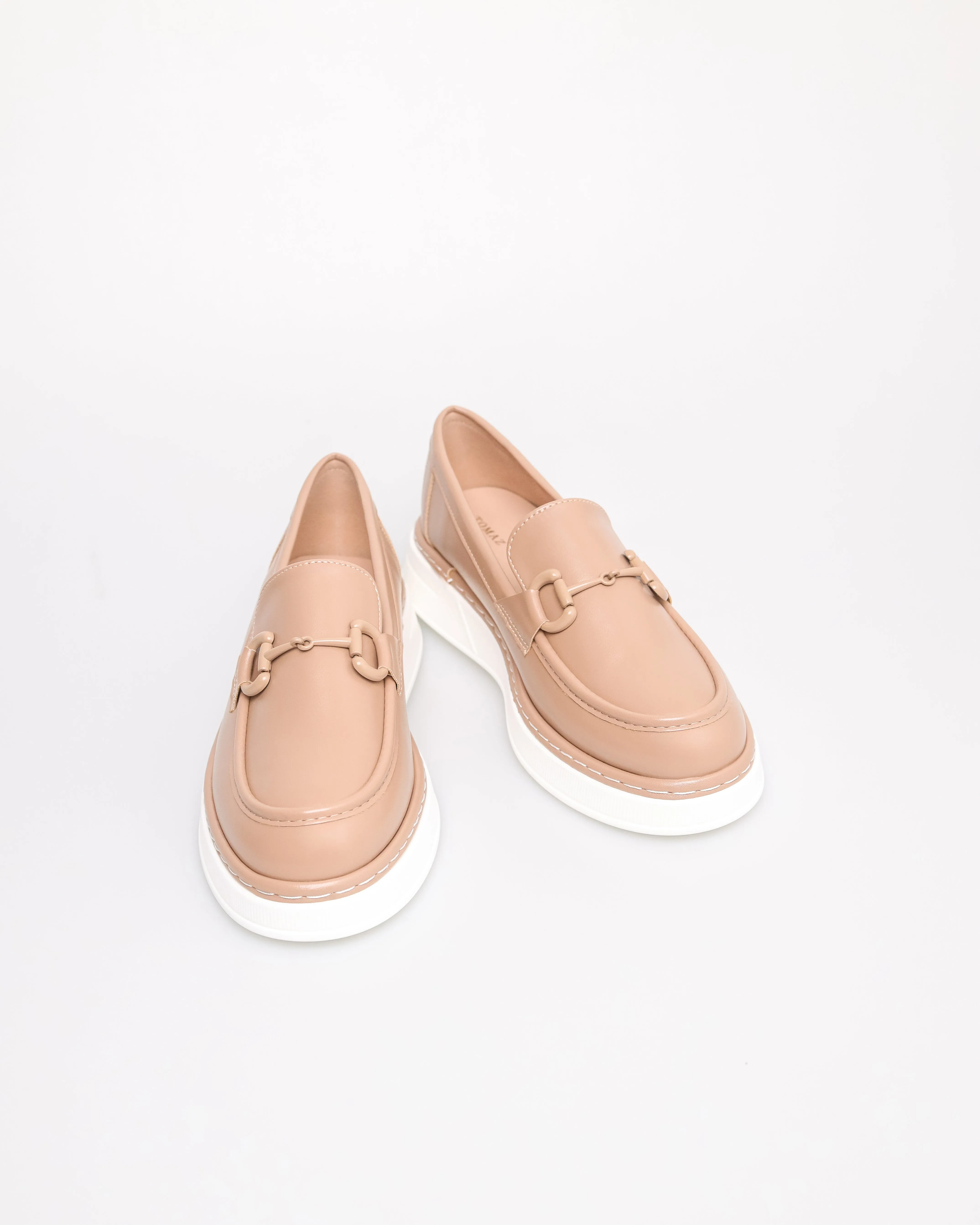 Tomaz NN405 Ladies D-Buckle Loafers