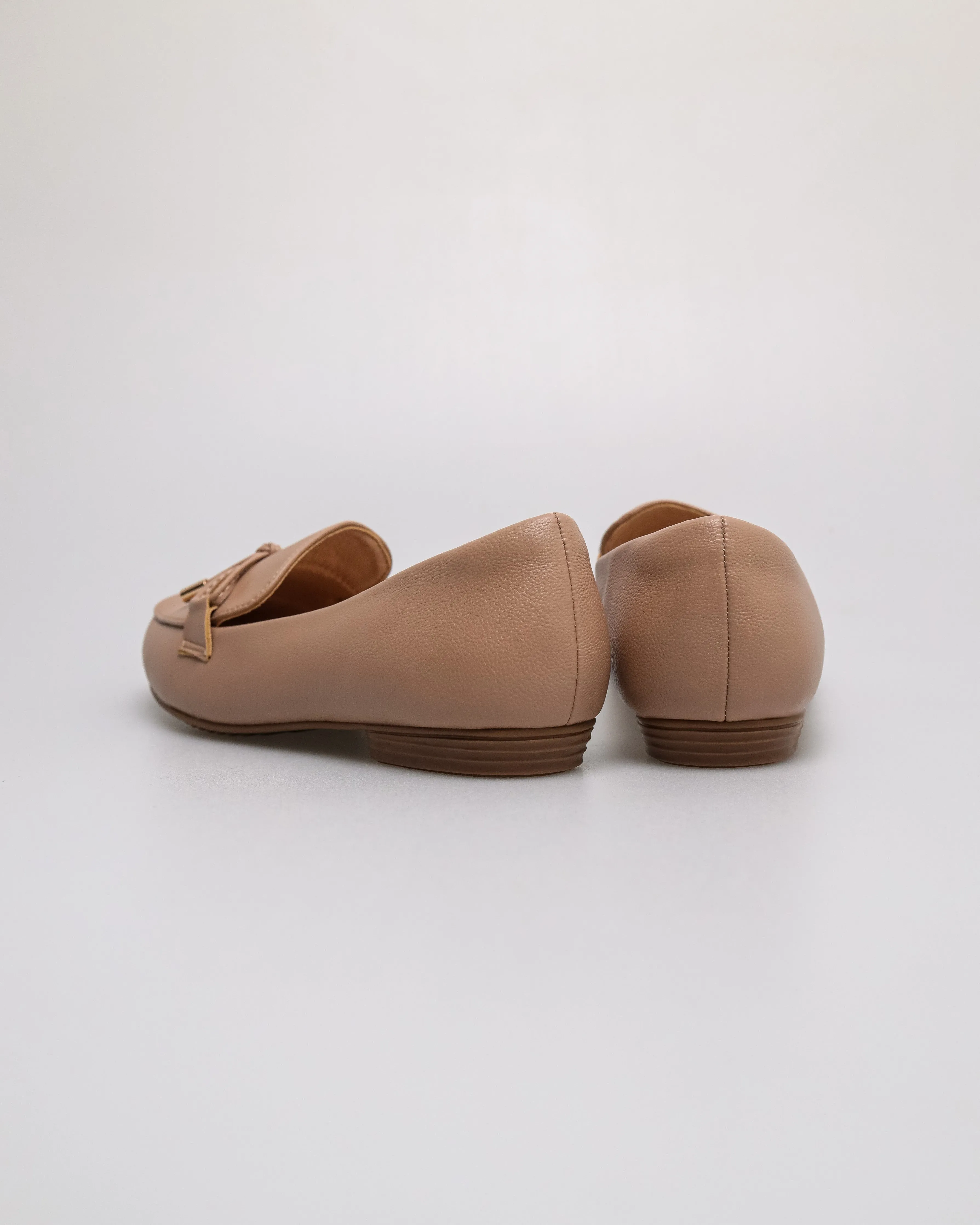 Tomaz NN518 Ladies Tassel Gold Loafers