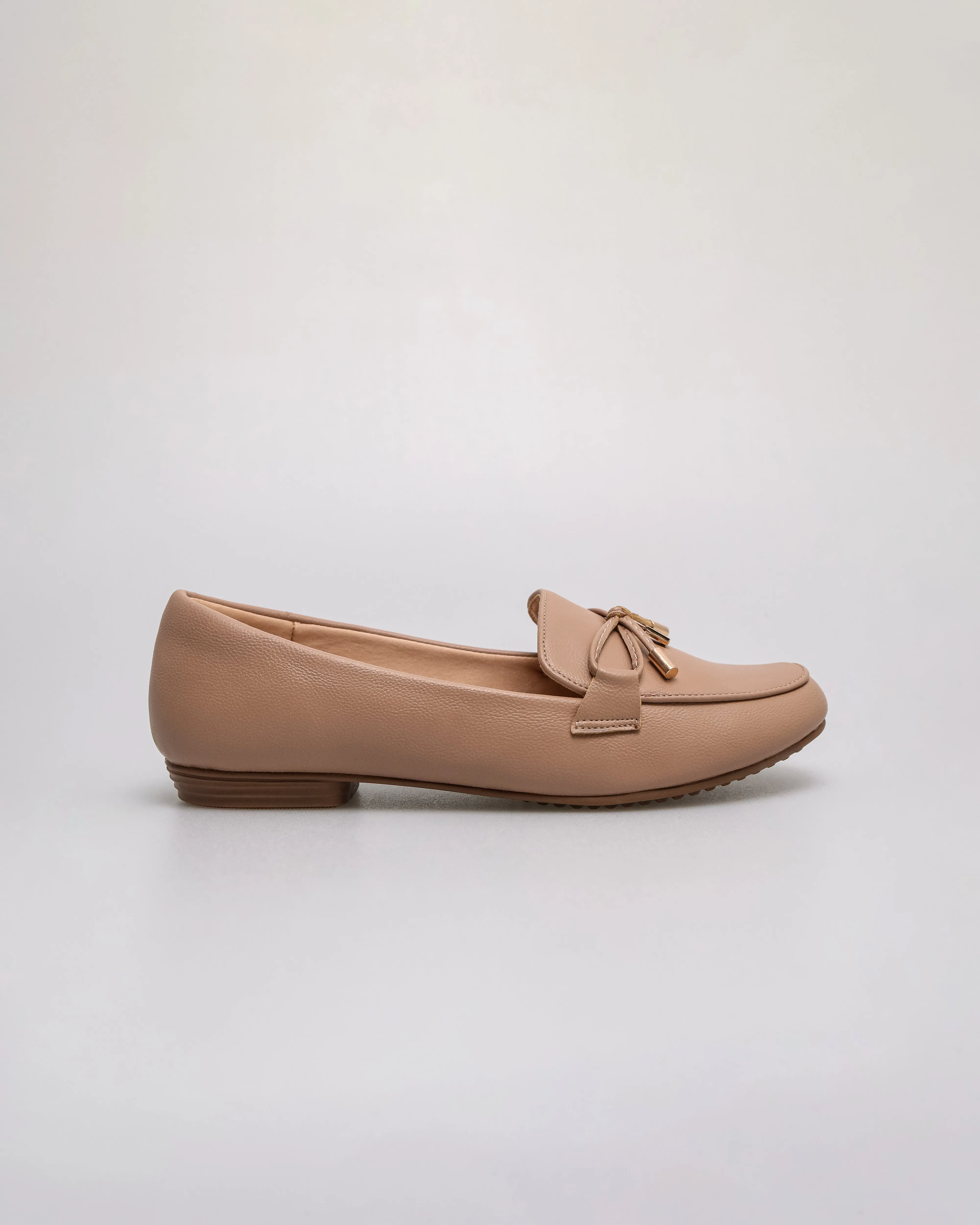 Tomaz NN518 Ladies Tassel Gold Loafers