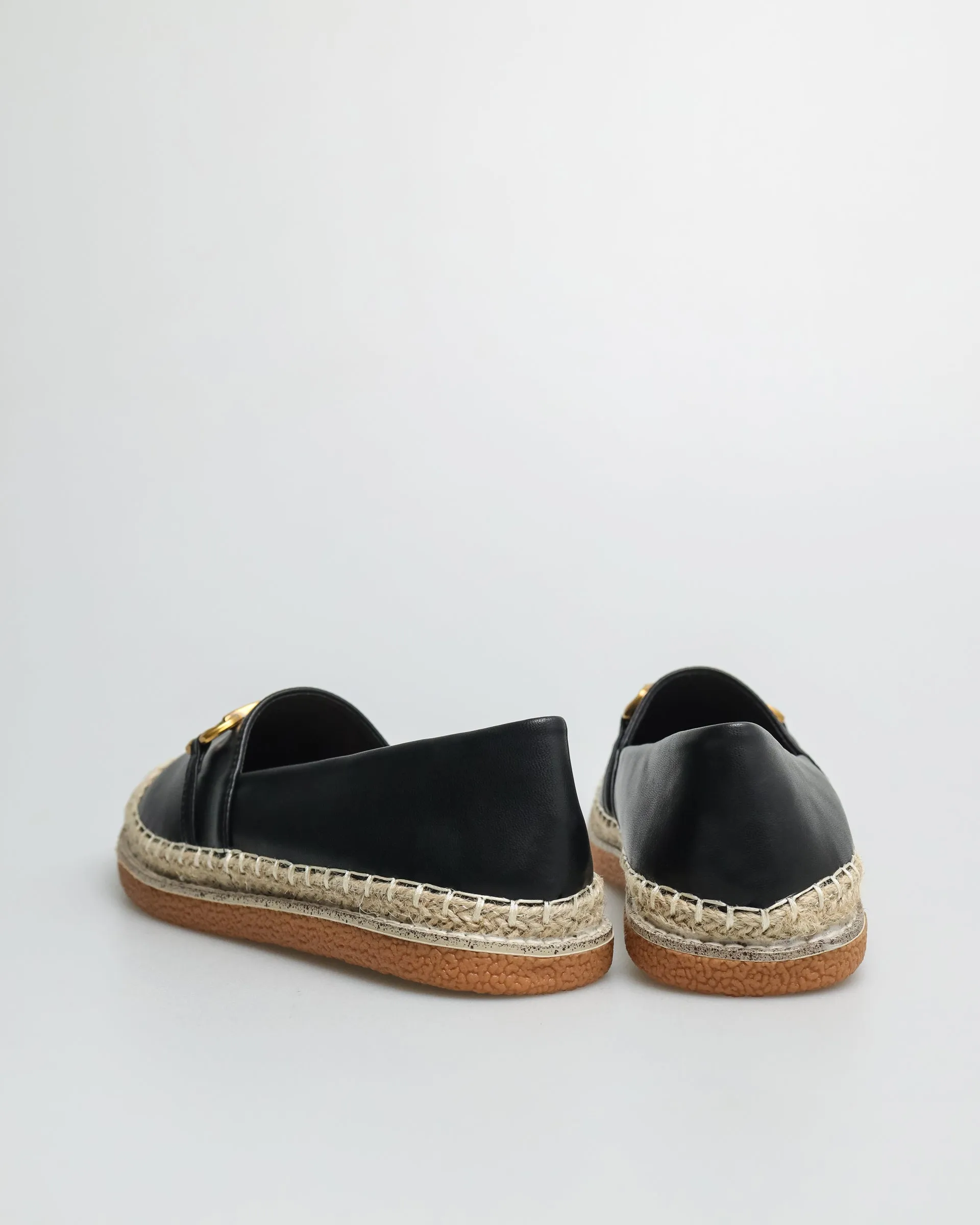Tomaz YX146 Ladies Espadrilles Buckle Loafers