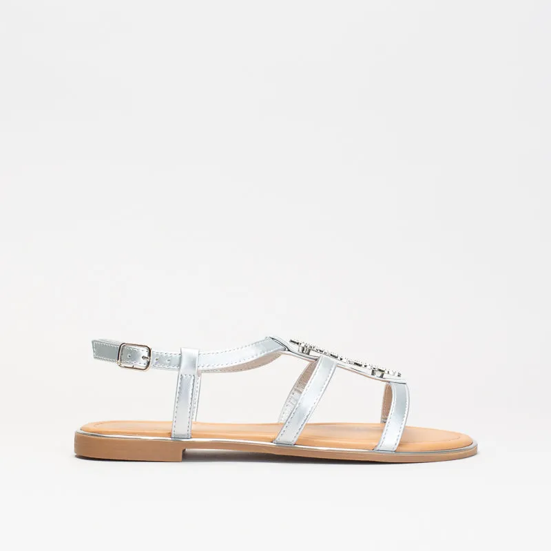 Unreal Women Jewel Trim Sandal _ 150704