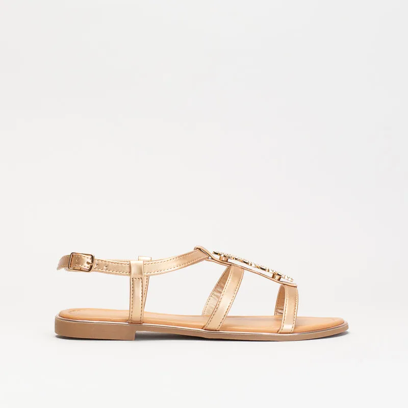 Unreal Women Jewel Trim Sandal _ 150704