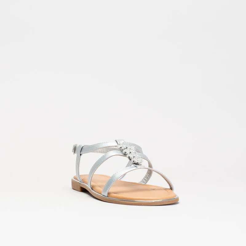 Unreal Women Jewel Trim Sandal _ 150704